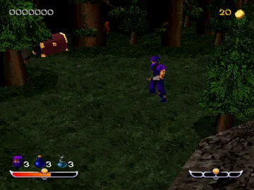 Ninja - Shadow of Darkness (EU) screen shot game playing